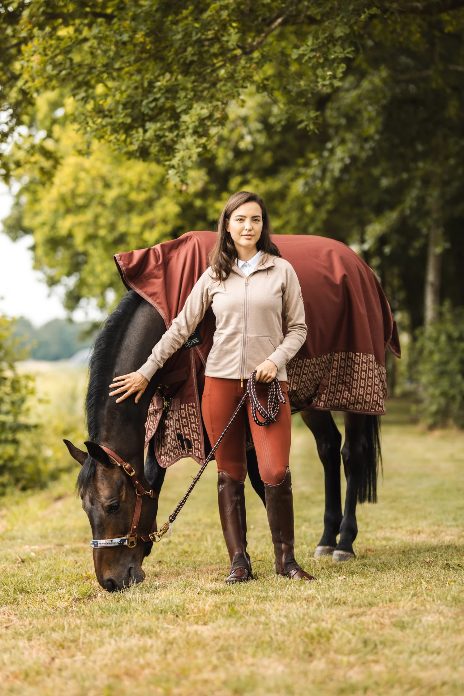 Horze Lea Damen Kapuzensweatshirt Für Damen 9 Horze Lea Damen Kapuzensweatshirt Für Damen – Bild 9