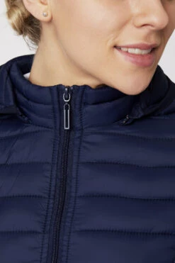 Horze Leicht Gefütterte Damen Reitjacke Mit Kapuze -Cavallo Verkäufe 33901 db 06