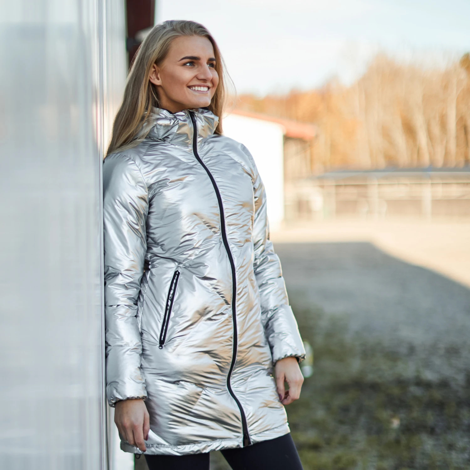 LIMITED EDITION - Horze Sophia Wasserdichte Damen Winter Reitjacke 4 LIMITED EDITION - Horze Sophia Wasserdichte Damen Winter Reitjacke – Bild 4