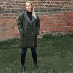 LIMITED EDITION - Horze Georgia Gefütterter Oversized Damen Parka -Cavallo Verkäufe 34006LE TGR 4