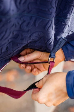 Horseware Embossed Jersey Abschwitzdecke -Cavallo Verkäufe 340952 DB BU 6