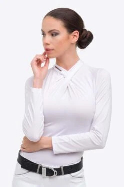 Cavalliera Rose Gold Chic Damen Langarm Turniershirt 10 Cavalliera Rose Gold Chic Damen Langarm Turniershirt -Cavallo Verkäufe 341025 WH 5