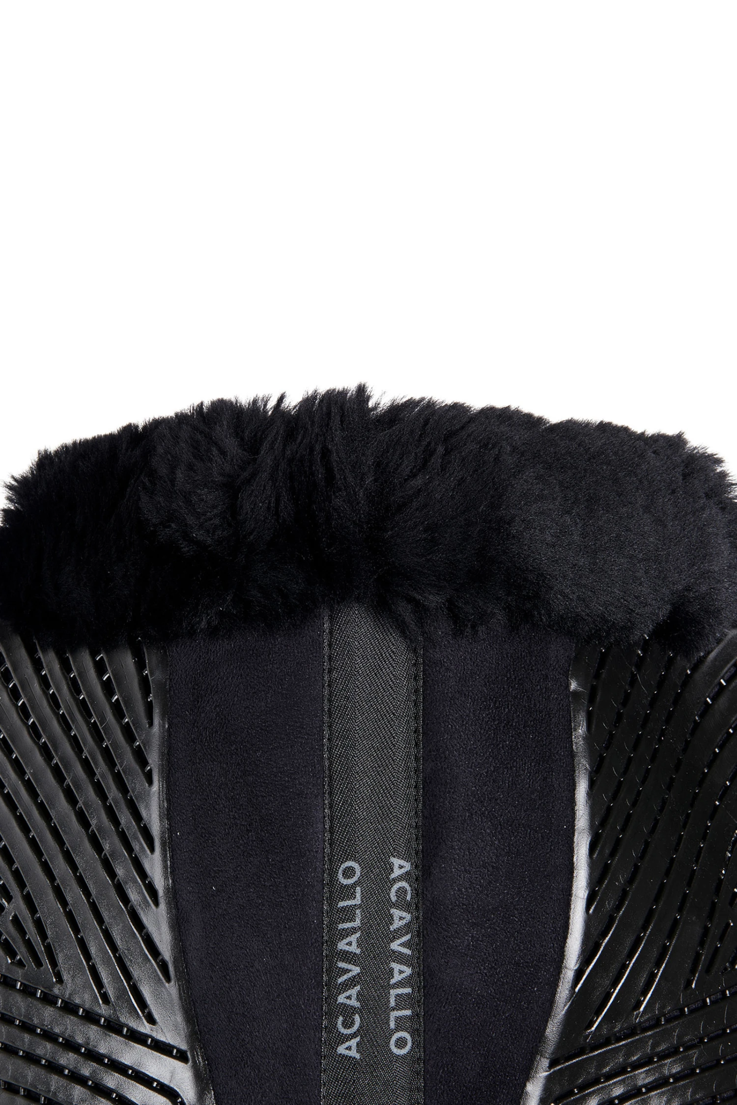 Acavallo Close Contact Gel & Memory Foam Pad Mit Lammfell 3 Acavallo Close Contact Gel & Memory Foam Pad Mit Lammfell – Bild 3