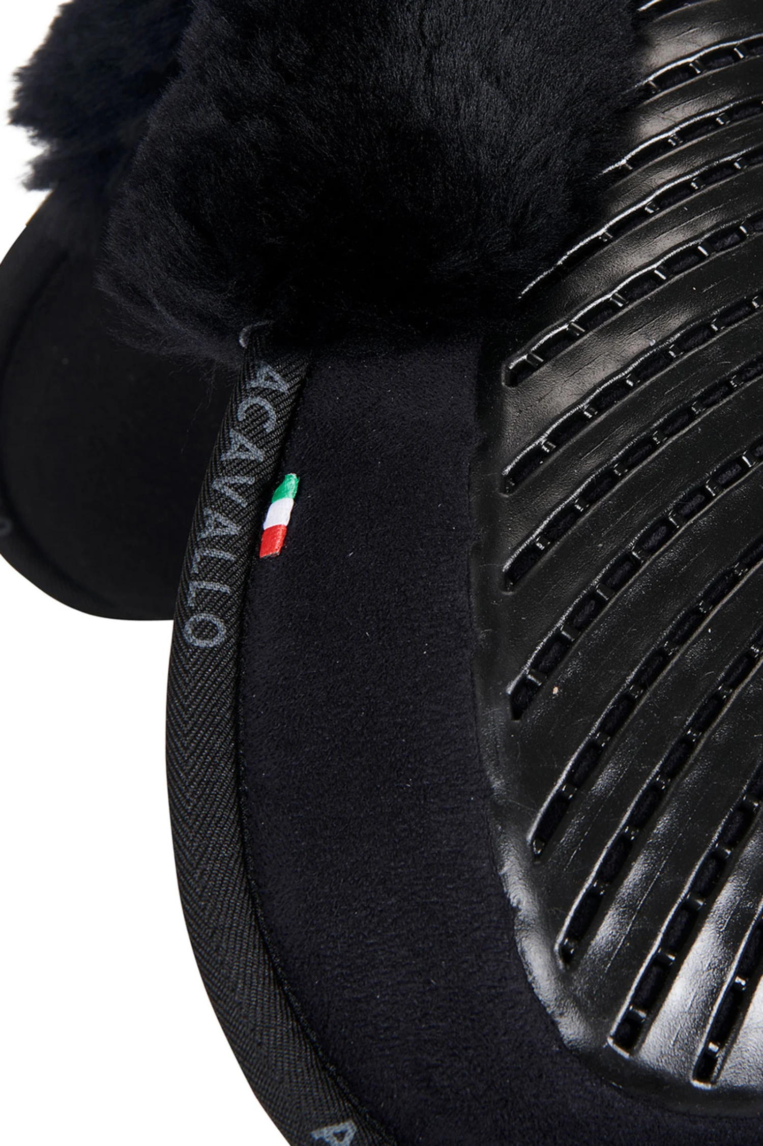 Acavallo Close Contact Gel & Memory Foam Pad Mit Lammfell 4 Acavallo Close Contact Gel & Memory Foam Pad Mit Lammfell – Bild 4