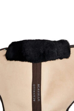 Acavallo Close Contact Memory Foam Sattelpad Mit Lammfell -Cavallo Verkäufe 342257 LBR BL 4