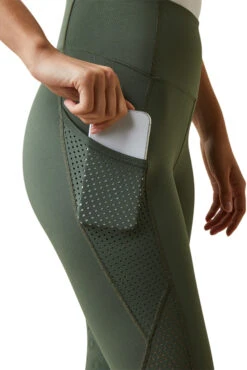 Ariat Breathe Eos Damen Reitleggings Mit Kniegrip -Cavallo Verkäufe 345187 BKGR 03