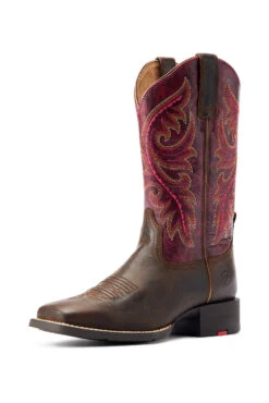 Ariat Round Up Back Zip Damen Western Boots