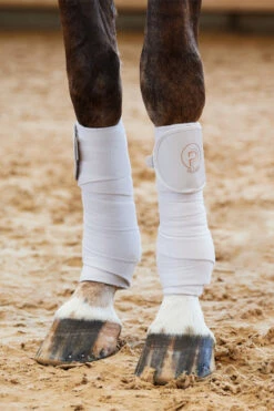 Eskadron Platinum 23 Fleece Faux Leather Bandagen -Cavallo Verkäufe 345458 PLB 02