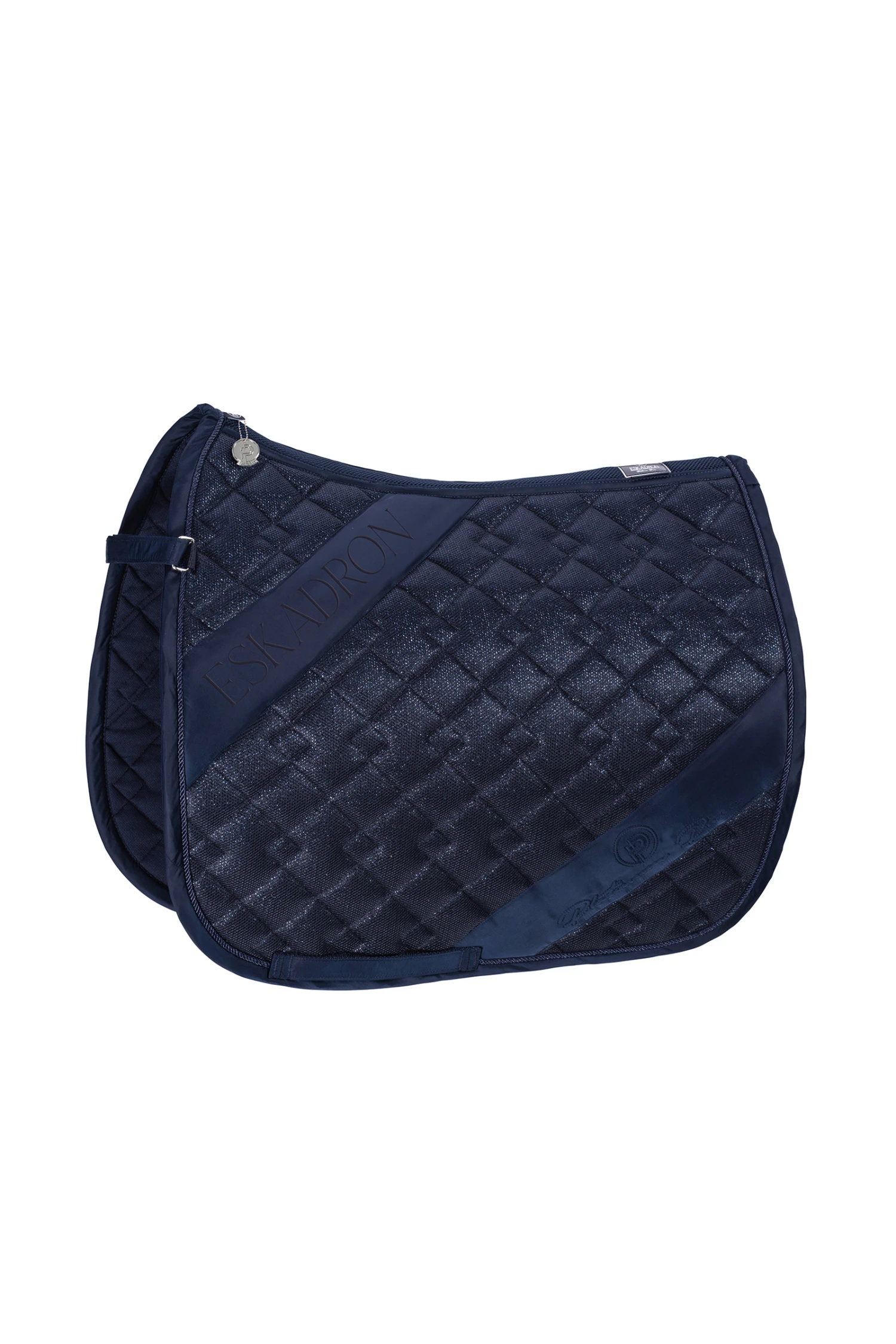 Eskadron Platinum Pure FS23 Glitter-Mesh Dressurschabracke 1 Eskadron Platinum Pure FS23 Glitter-Mesh Dressurschabracke