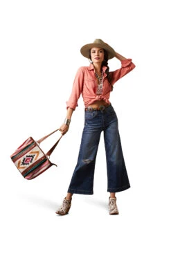 Ariat Real Jurlington Snap Damen Langarmshirt -Cavallo Verkäufe 345755 BRE 05