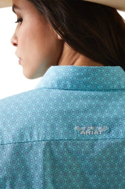 Ariat Team Kirby Damen Stretch Longsleeve Shirt -Cavallo Verkäufe 345757 LB 03