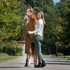 Horze Juliet Hyper Flex Vollbesatzreitleggings Für Damen -Cavallo Verkäufe 36028 MDGR 2