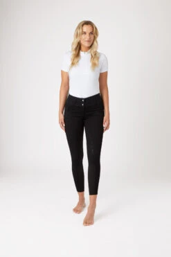 Horze Daniela Damen Reithose Mit Vollbesatz Und Silikon Grip -Cavallo Verkäufe 36037 BL 3