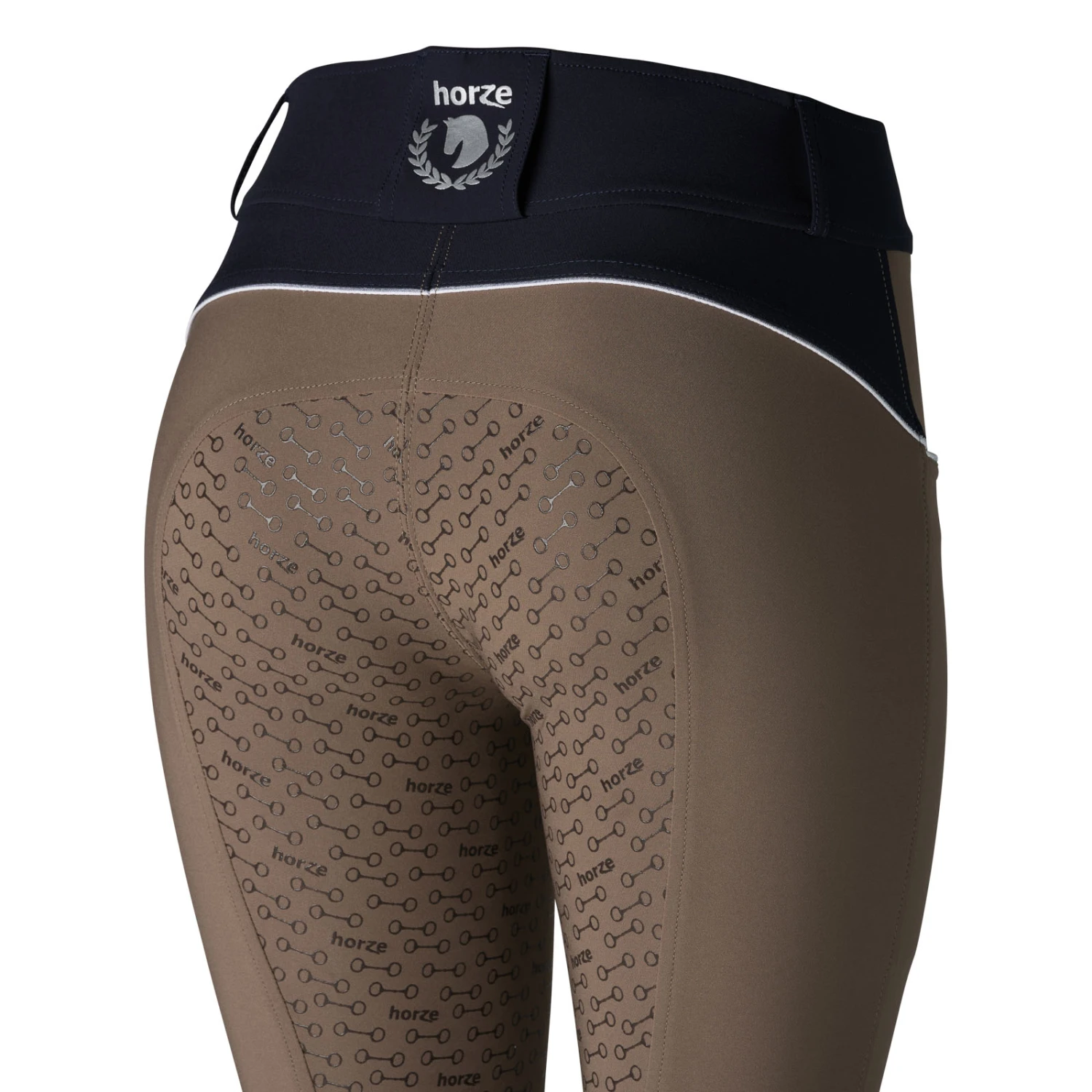 Horze Aubrey Damen Reithose Mit Silikonvollbesatz Und Hohem Bund 8 Horze Aubrey Damen Reithose Mit Silikonvollbesatz Und Hohem Bund – Bild 8