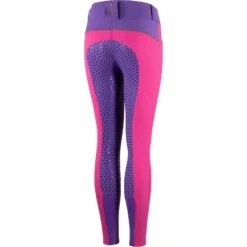 Horze Aubrey Kinder Reithose Mit Vollbesatz Mit Silikon Und Hohem Bund -Cavallo Verkäufe 36084 BPI GDPU 3
