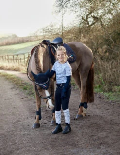 Horze Aubrey Kinder Reithose Mit Vollbesatz Mit Silikon Und Hohem Bund -Cavallo Verkäufe 36084 vdb 07