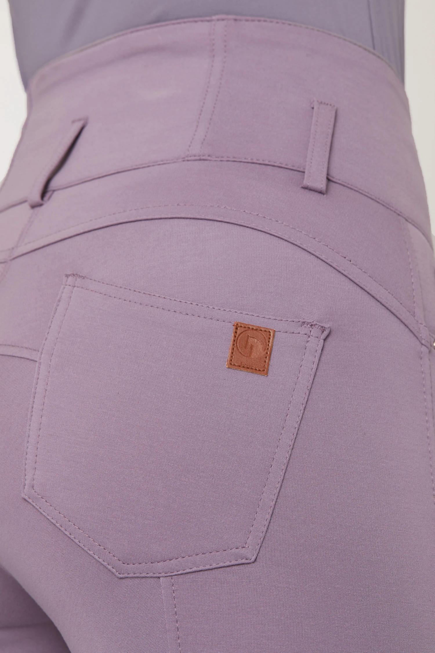 Horze Tara Damen Reithose Mit Kniebesatz Und Hohem Bund 18 Horze Tara Damen Reithose Mit Kniebesatz Und Hohem Bund – Bild 18