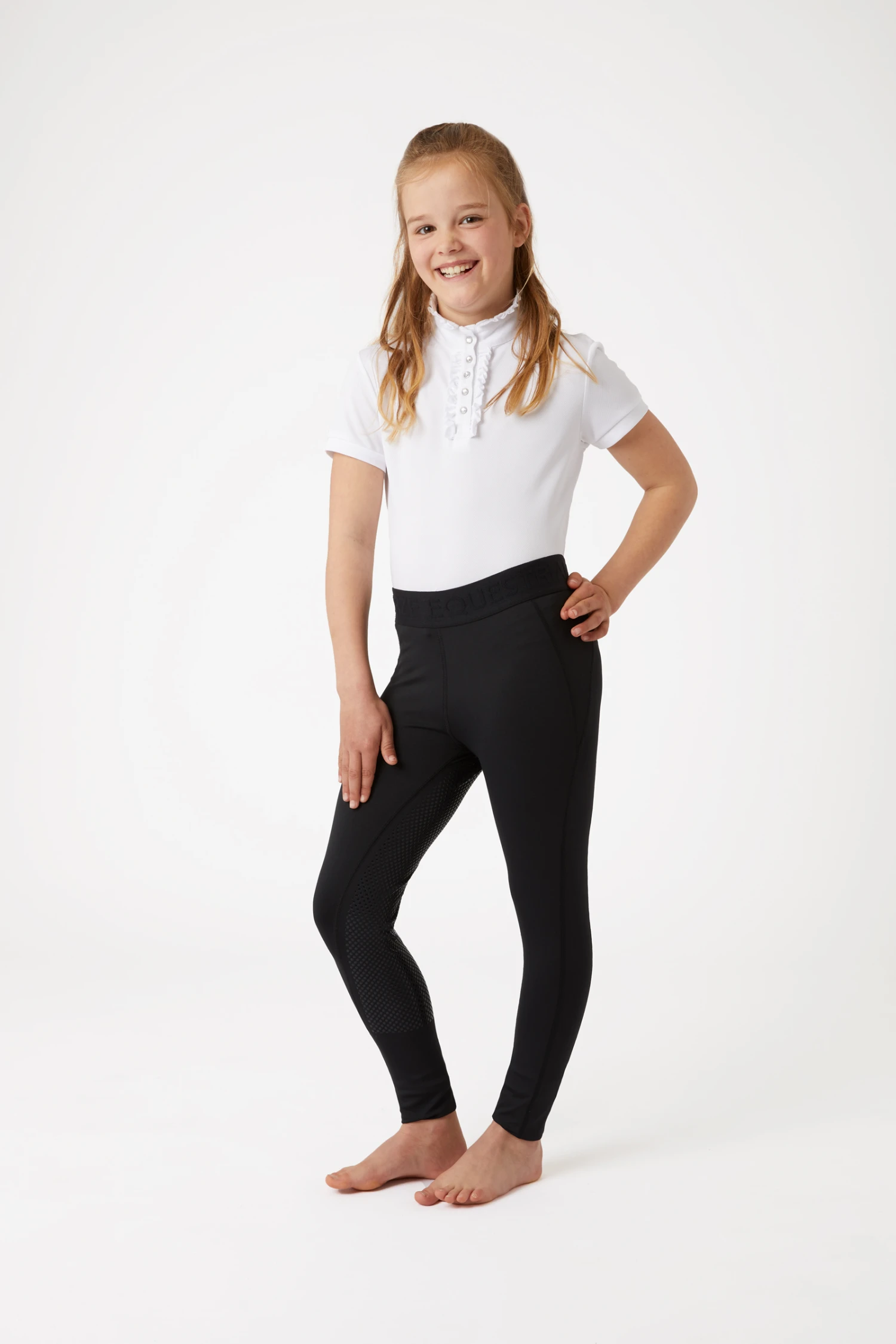 Horze Madison Kinder Reitleggings Mit Silikonvollbesatz 3 Horze Madison Kinder Reitleggings Mit Silikonvollbesatz – Bild 3
