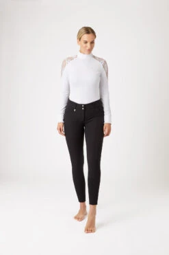 Horze Grand Prix Damen Reithose Mit Kniebesatz 22 Horze Grand Prix Damen Reithose Mit Kniebesatz -Cavallo Verkäufe 36272 BL 3