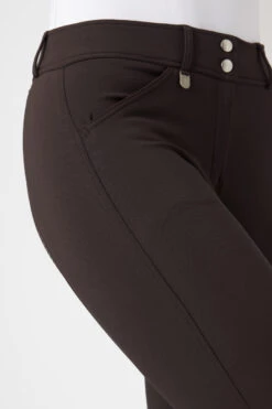 Horze Grand Prix Damen Reithose Mit Vollbesatz Mit Silikon Grip -Cavallo Verkäufe 36291 DBR 5