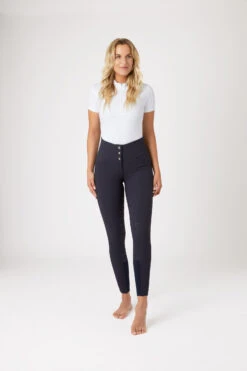 Horze Desiree Damen Reithose Mit Silikonvollbesatz Und Hohem Bund -Cavallo Verkäufe 36605 VDB 3