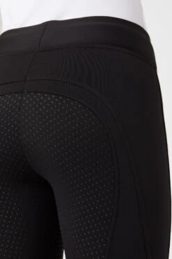 Horze Active Winterreitleggings Mit Vollbesatz Und Silikon-Grip Für Damen -Cavallo Verkäufe 36610 BL 5