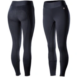 Horze Active Winterreitleggings Mit Vollbesatz Und Silikon-Grip Für Damen -Cavallo Verkäufe 36610 VDB 1