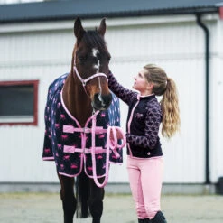 Horze Active Kinder Winter Reitleggings Mit Silikonvollbesatz -Cavallo Verkäufe 36611 LLPU 3