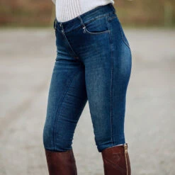 Horze Kaia Damen Reithose Aus Vollbesatz In Jeansoptik Mit Silikon Grip Und Hohem Bund 24 Horze Kaia Damen Reithose Aus Vollbesatz In Jeansoptik Mit Silikon Grip Und Hohem Bund -Cavallo Verkäufe 36656 DB 8