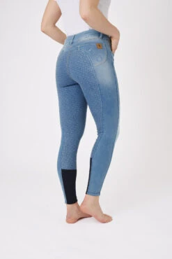 Horze Kaia Damen Reithose Aus Vollbesatz In Jeansoptik Mit Silikon Grip Und Hohem Bund 28 Horze Kaia Damen Reithose Aus Vollbesatz In Jeansoptik Mit Silikon Grip Und Hohem Bund -Cavallo Verkäufe 36656 ldb 02