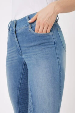 Horze Kaia Damen Reithose Aus Vollbesatz In Jeansoptik Mit Silikon Grip Und Hohem Bund 31 Horze Kaia Damen Reithose Aus Vollbesatz In Jeansoptik Mit Silikon Grip Und Hohem Bund -Cavallo Verkäufe 36656 ldb 05