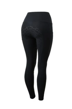Horze Gillian Damen Reitleggings Aus Kompressionsmaterial Mit Vollbesatz -Cavallo Verkäufe 36673 BL 1