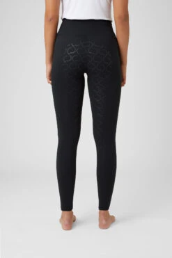Horze Gillian Damen Reitleggings Aus Kompressionsmaterial Mit Vollbesatz -Cavallo Verkäufe 36673 BL 4