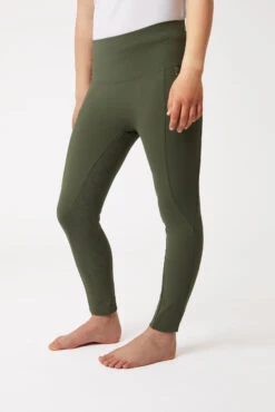 Horze Gillian Kinder Kompressionsreitleggings Mit Vollbesatz -Cavallo Verkäufe 36675 BKGR 4