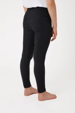 Horze Gillian Kinder Kompressionsreitleggings Mit Vollbesatz -Cavallo Verkäufe 36675 BL 2