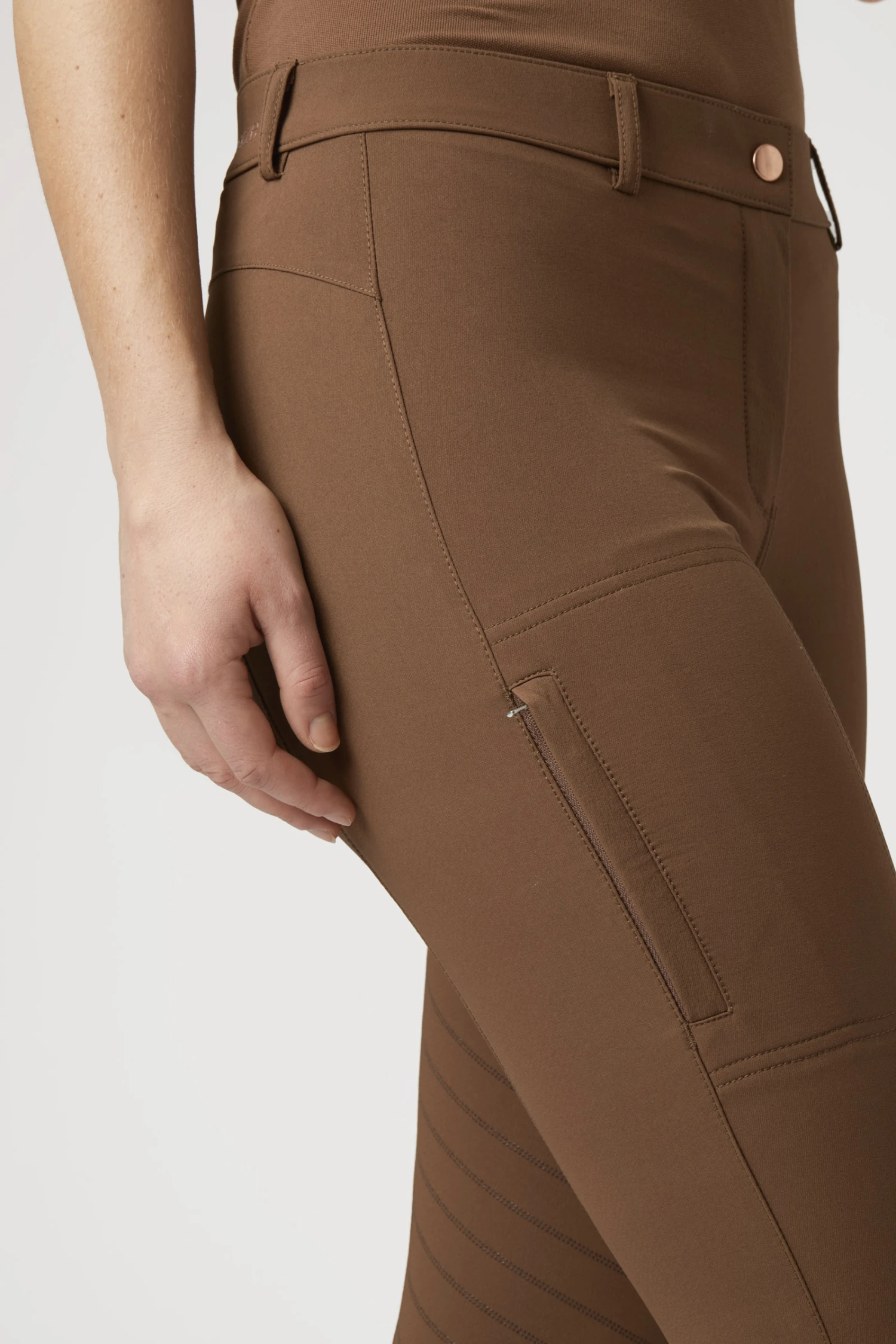 Horze Anna Damen Reithose Mit Silikonvollbesatz Und Handytasche 6 Horze Anna Damen Reithose Mit Silikonvollbesatz Und Handytasche – Bild 6