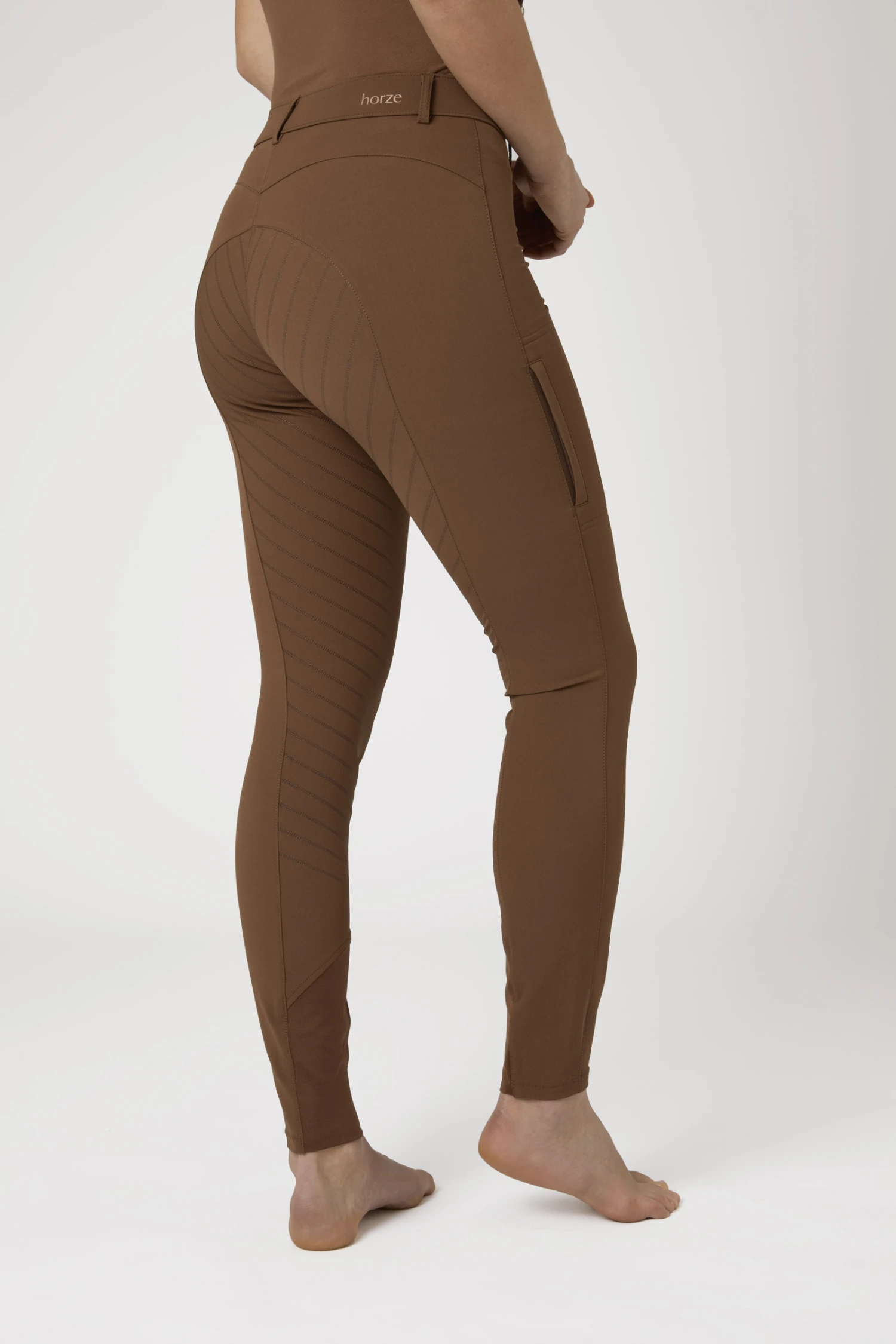 Horze Anna Damen Reithose Mit Silikonvollbesatz Und Handytasche 9 Horze Anna Damen Reithose Mit Silikonvollbesatz Und Handytasche – Bild 9