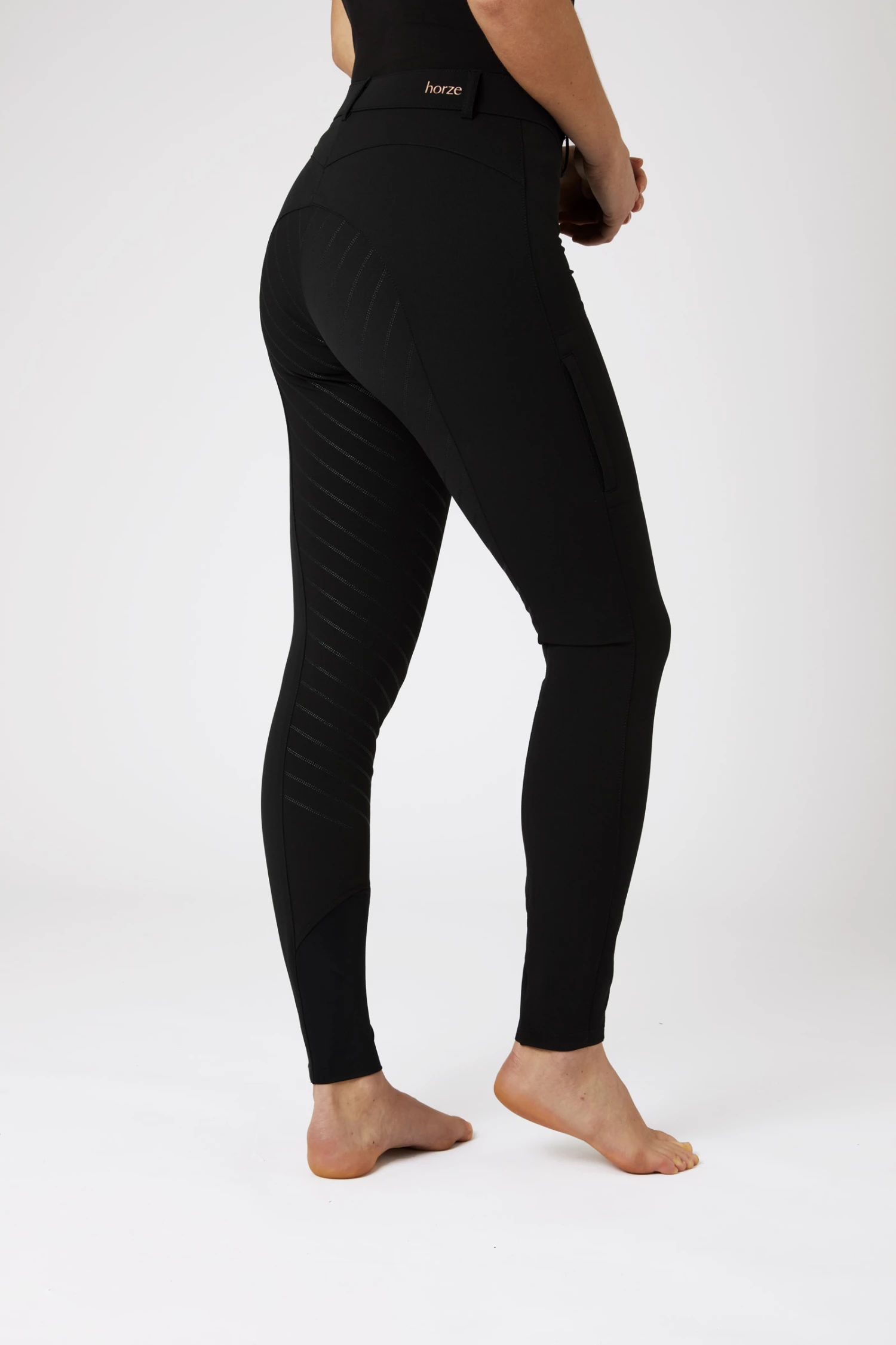 Horze Anna Damen Reithose Mit Silikonvollbesatz Und Handytasche 16 Horze Anna Damen Reithose Mit Silikonvollbesatz Und Handytasche – Bild 16