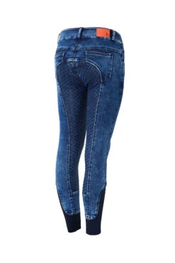 Horze Allison Kinder Jeansreithose Mit Silikonvollbesatz 17 Horze Allison Kinder Jeansreithose Mit Silikonvollbesatz -Cavallo Verkäufe 36683 LDB 1