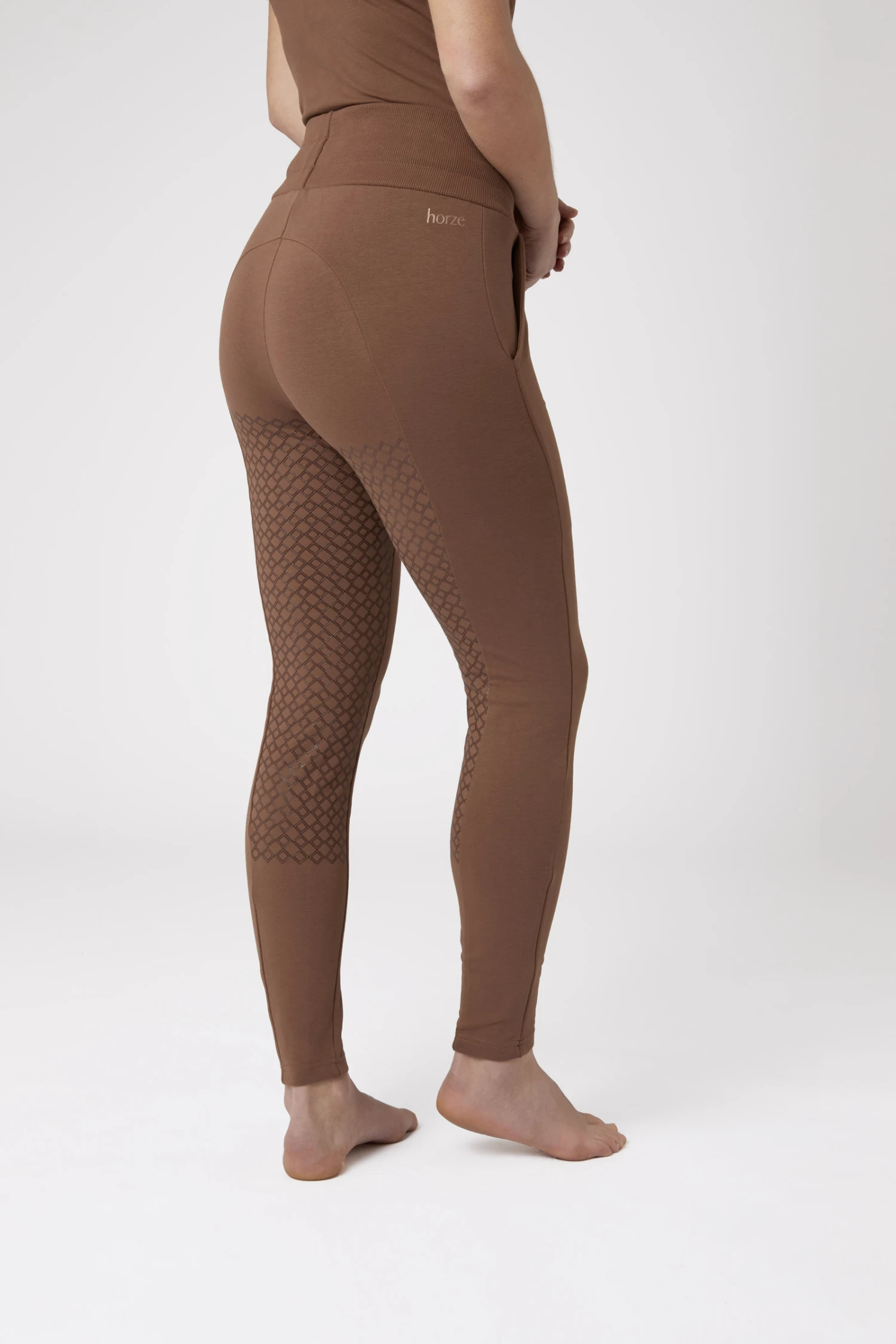 Horze Remy Damen Reitleggings Aus Biobaumwolle 2 Horze Remy Damen Reitleggings Aus Biobaumwolle – Bild 2