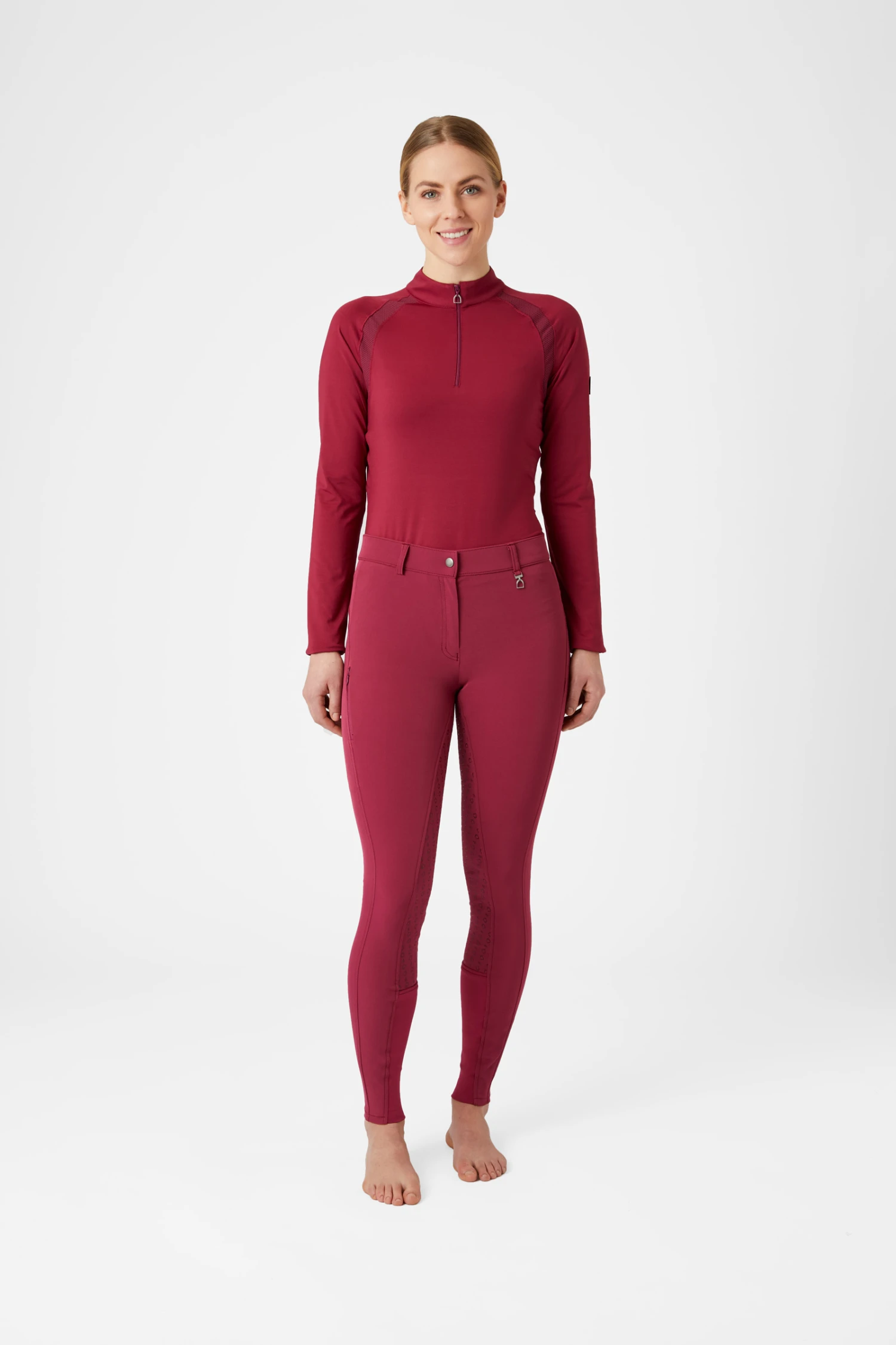 Horze Mila Vollbesatzreithose Für Damen Mit Hohem Bund 3 Horze Mila Vollbesatzreithose Für Damen Mit Hohem Bund – Bild 3