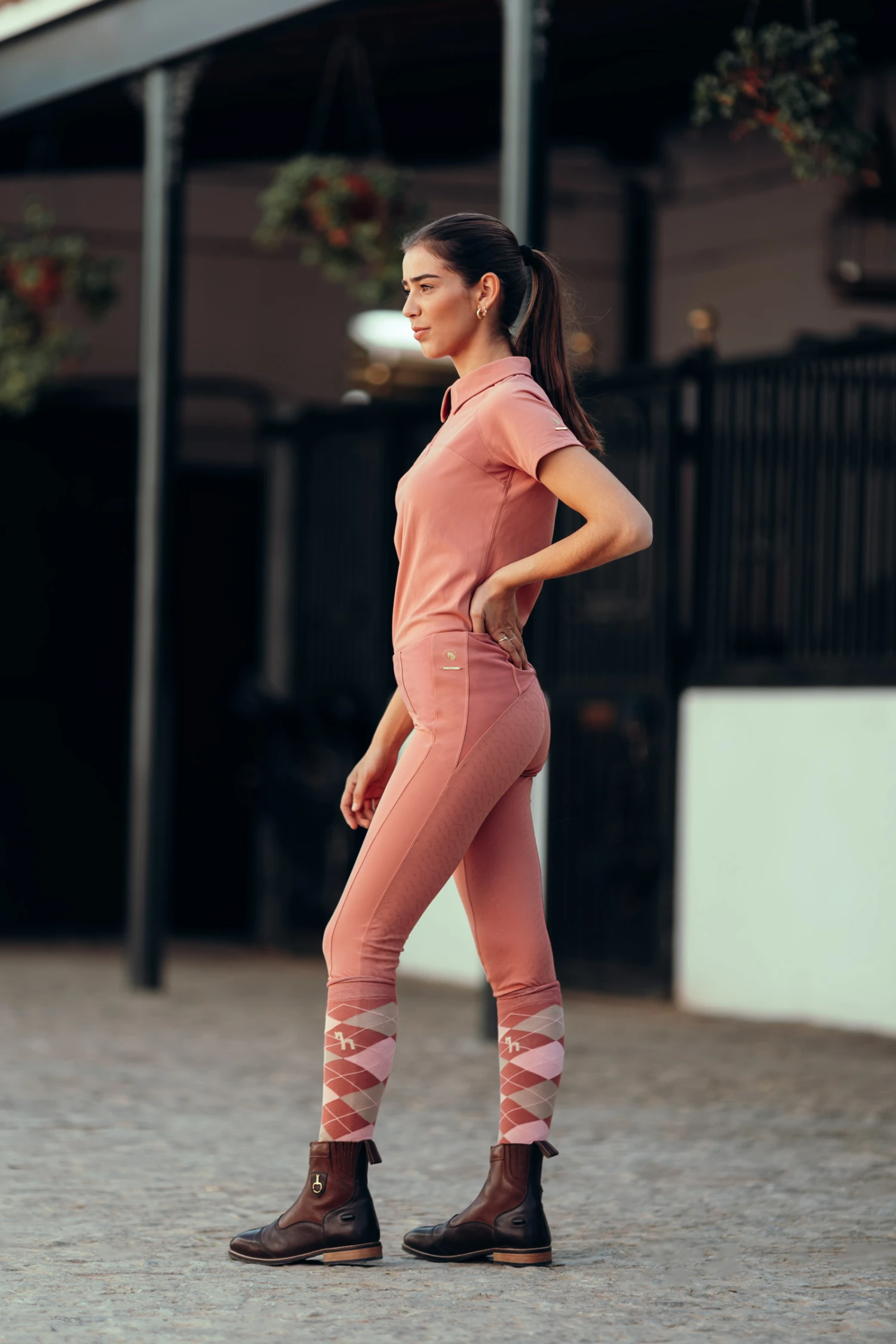 Horze Ciandra Damen Reitleggings Mit UV-Schutz 17 Horze Ciandra Damen Reitleggings Mit UV-Schutz – Bild 17