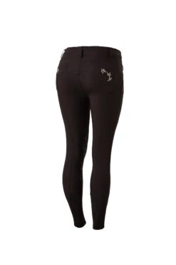 Horze Kaitlin Damen Kniebesatzreithose Mit Blumendetail