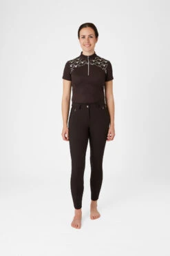 Horze Kaitlin Damen Kniebesatzreithose Mit Blumendetail 22 Horze Kaitlin Damen Kniebesatzreithose Mit Blumendetail -Cavallo Verkäufe 36706 AFBR 3