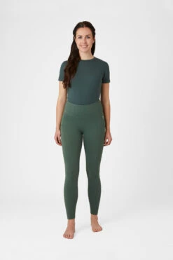 Horze Ginny Damen Reitleggings Mit Silikonvollbesatz Und Handytasche -Cavallo Verkäufe 36721 CLGR 3