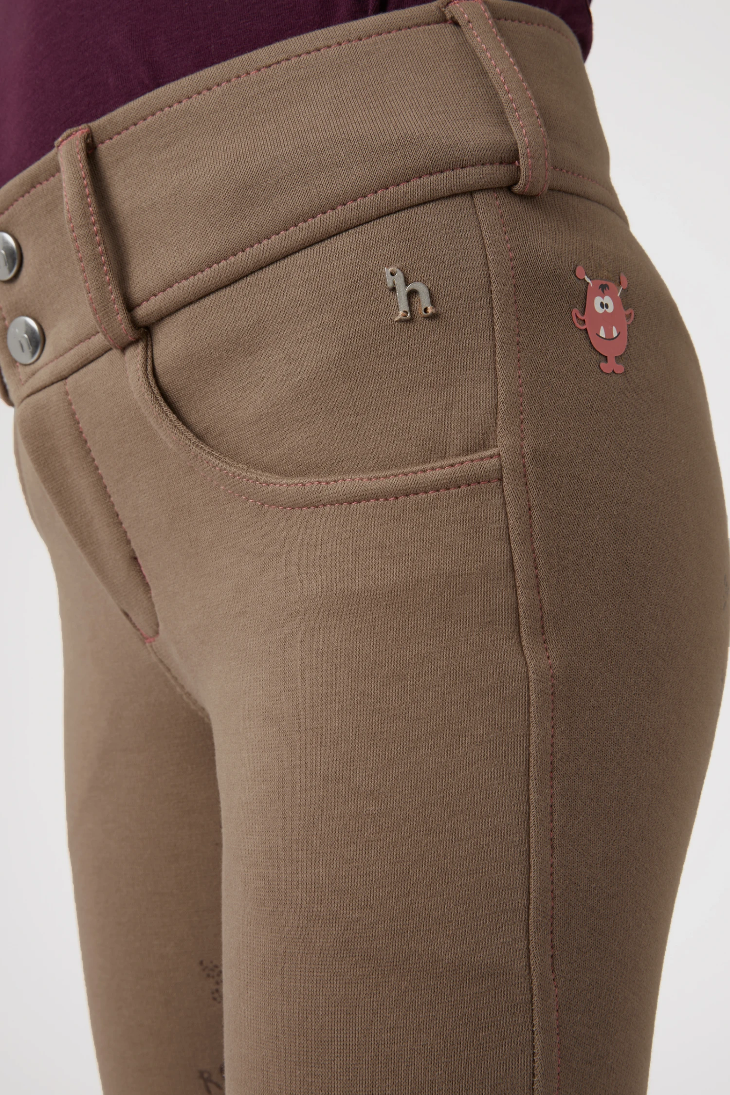 Horze Monster Vollbesatzreithose Für Kinder 5 Horze Monster Vollbesatzreithose Für Kinder – Bild 5