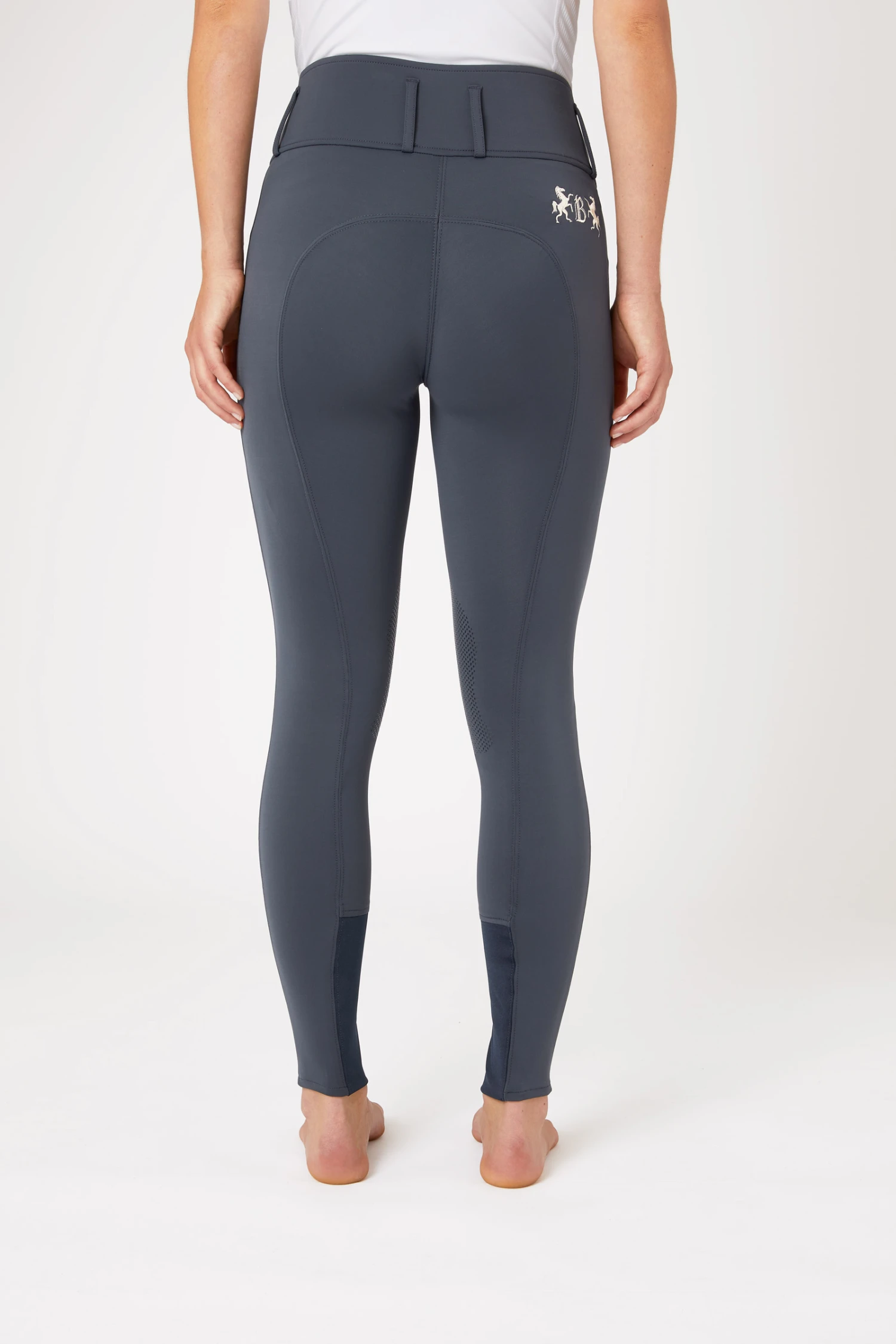 B Vertigo Meghan Damen Kniebesatzreithose Mit Hohem Bund 4 B Vertigo Meghan Damen Kniebesatzreithose Mit Hohem Bund – Bild 4