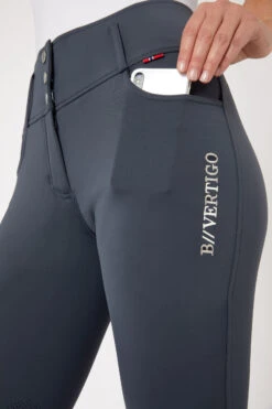 B Vertigo Meghan Damen Kniebesatzreithose Mit Hohem Bund 18 B Vertigo Meghan Damen Kniebesatzreithose Mit Hohem Bund -Cavallo Verkäufe 36740 VDB 5