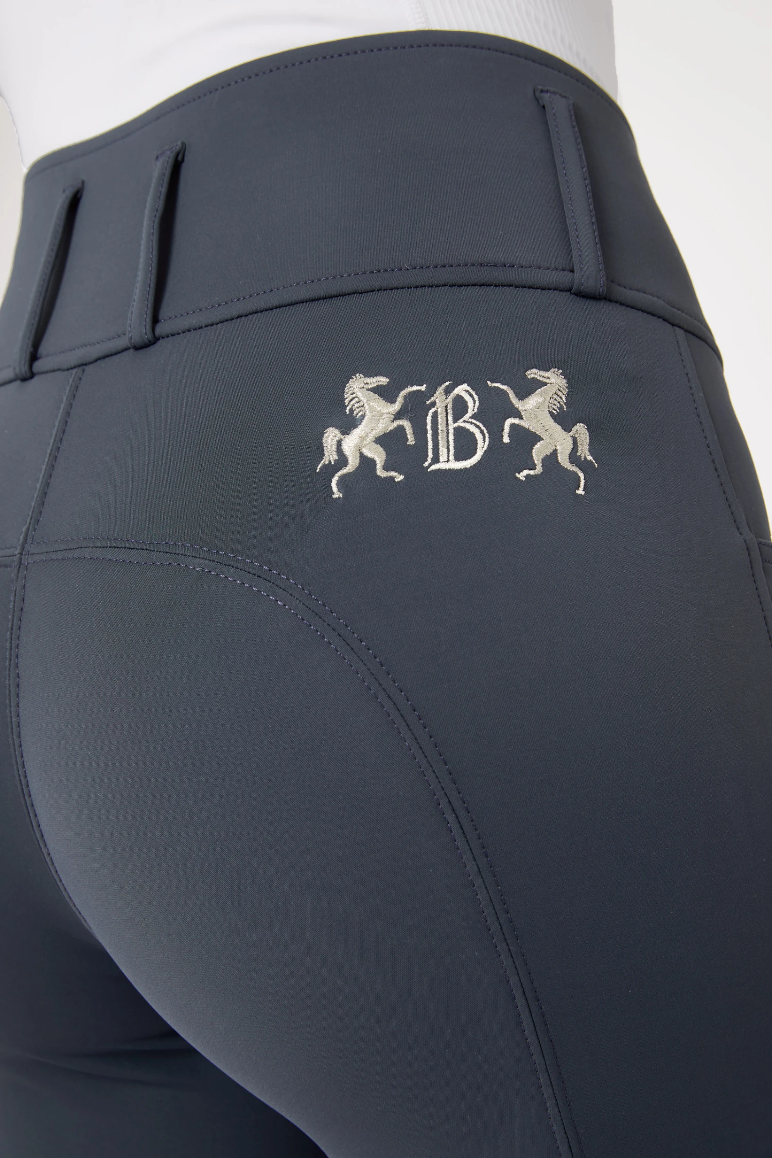 B Vertigo Meghan Damen Kniebesatzreithose Mit Hohem Bund 6 B Vertigo Meghan Damen Kniebesatzreithose Mit Hohem Bund – Bild 6