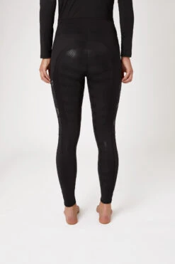 Horze Luminox Reflektiernde Vollbesatzreitleggings Für Damen -Cavallo Verkäufe 36748 BL 4